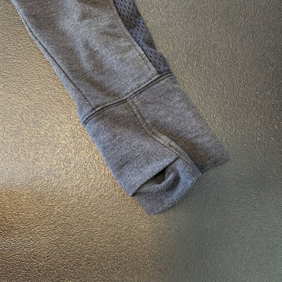 Womens Under Armour Sweatshirt Funnel/Cowl Neck Black XL John SC Abbott Heroes - Picture 7 of 13